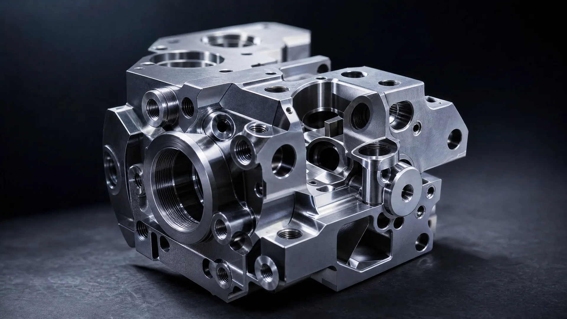 Multi-port fuel control valve manifold body